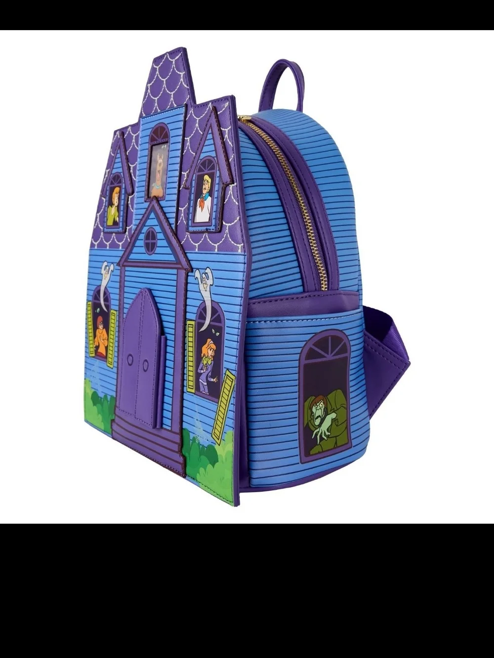Loungefly Scooby-Doo Lenticular Haunted House Mini Backpack